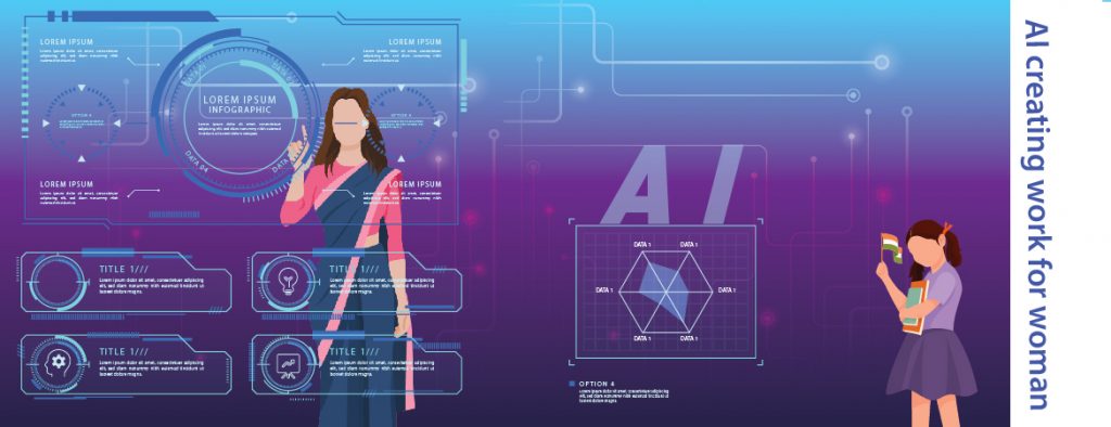 AI creating World War I moment for Indian women!