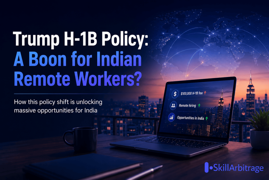 Trump's $100K H-1B fee was meant to curb foreign hiring. Instead, it is opening the biggest remote-work window Indian professionals have seen in a decade.