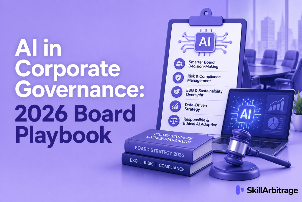 AI in corporate governance, done right: how board directors use AI to sharpen oversight and govern the company's own AI, with prompts, guardrails, and a 90-day plan