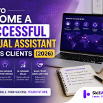 Become a virtual assistant for US clients from India: pick a niche, price in USD, win work with a paid trial task, and file W-8BEN before your first payout