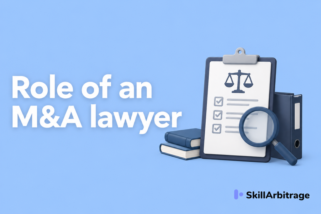 What does an M&A lawyer does