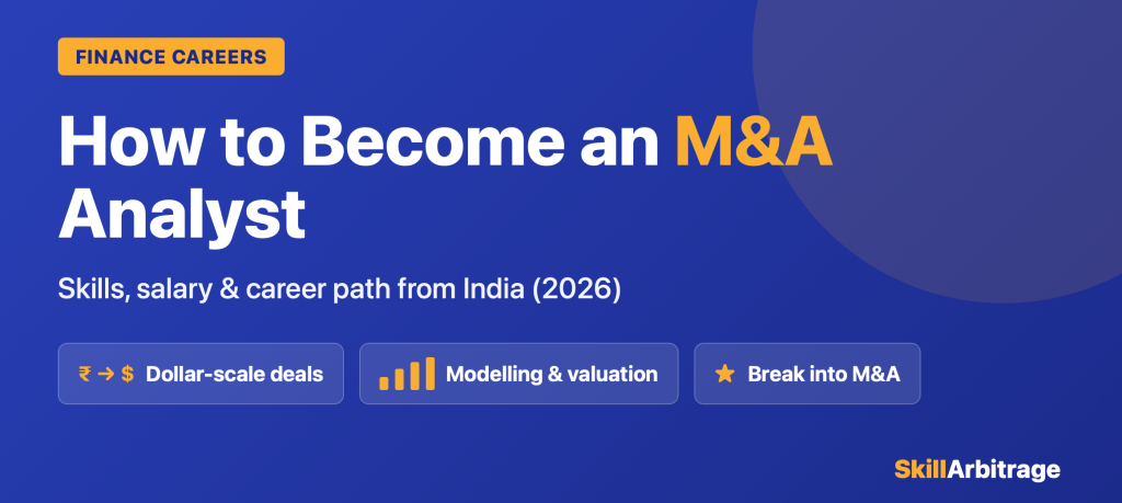 M&A analyst