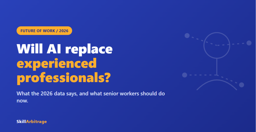 Will AI Replace Experienced Professionals? What the 2026 Data Shows