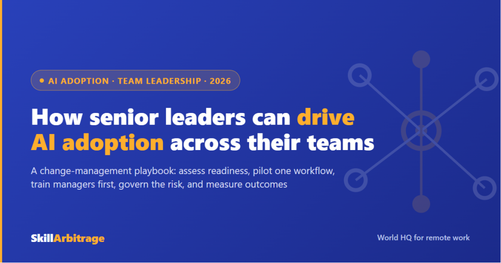 How Senior Leaders Drive AI Adoption Across Teams